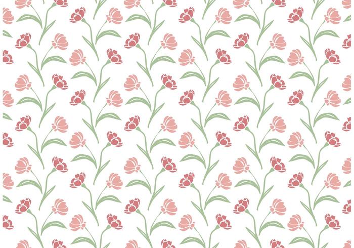 Wildflower Repeat Pattern vector